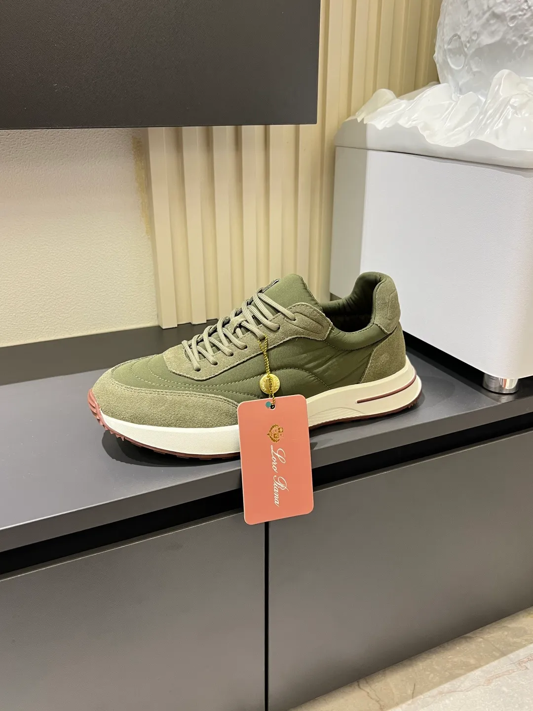 Men's men's shoes 💰p480 Loro men's shoes 💰piana niche classic jogging shoes, men's lace-up casual shoes and sneakers, high-quality lightweight and comfortable fabrics, suitable for outdoor leisure, the color scheme is young and energetic, and it looks great with sportswear or casual suits! Size: 38-44 (45 customized)